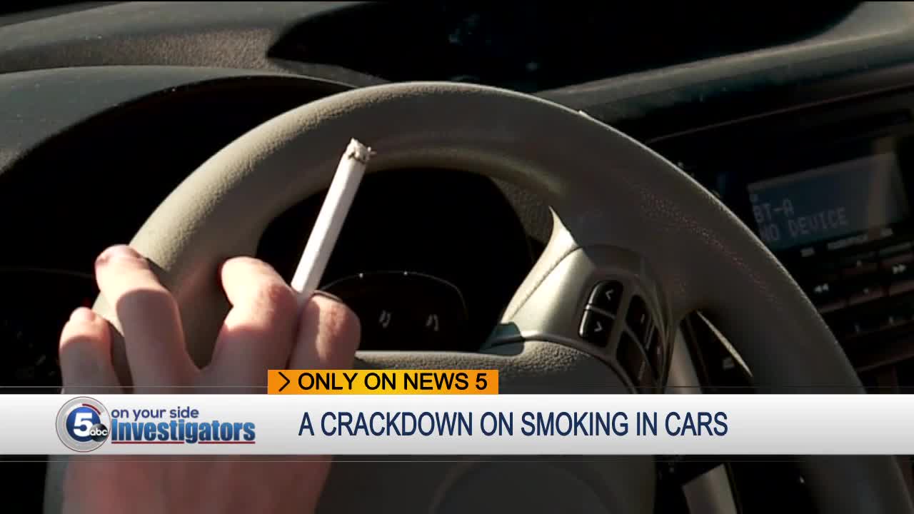 Ohio proposing to ban in-car smoking when driving with young children on board