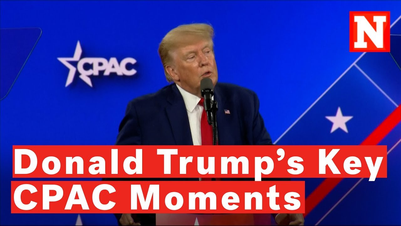 Donald Trump's Key CPAC Moments: Drug Dealer Death Sentences, Pelosi Slated