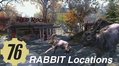 RABBIT Locations Fallout 76