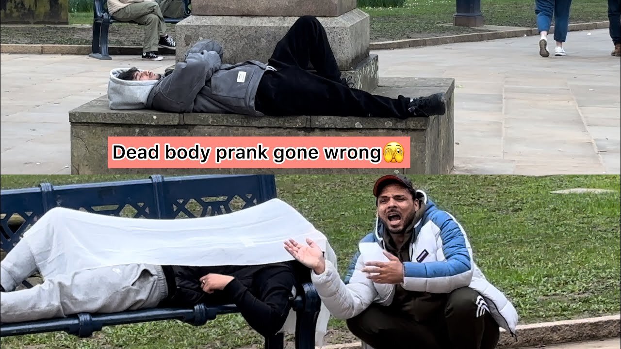 Dead body woke up prank😱joker pranks latest