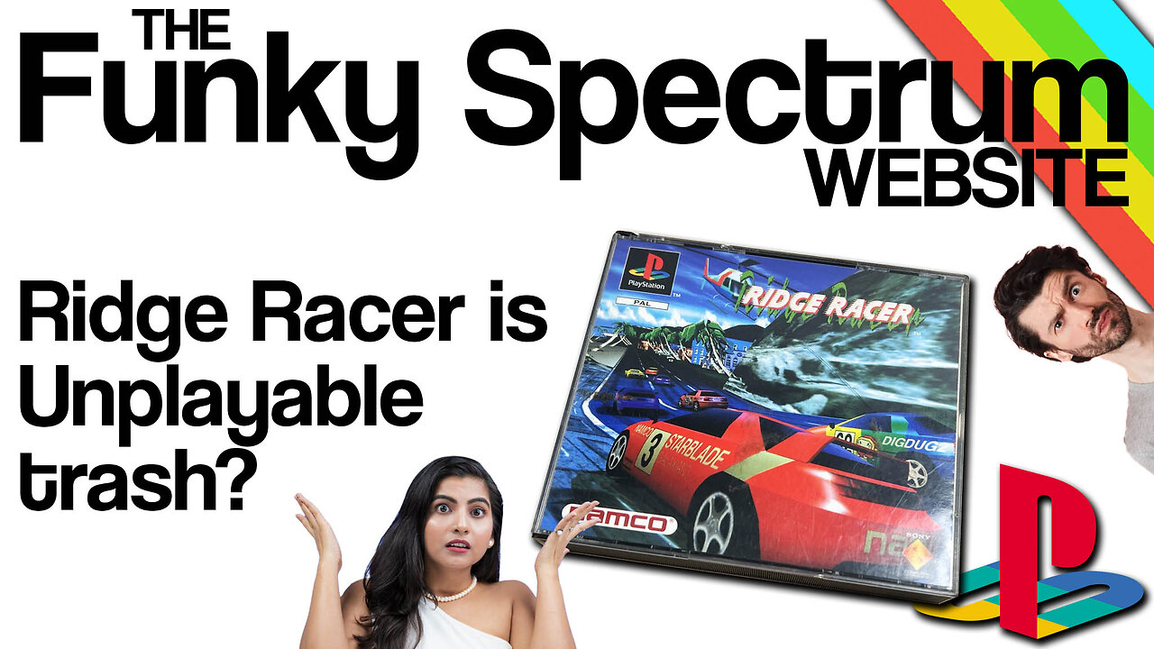 FUNKYSPECTRUM - Ridge Racer is unplayable TRASH?!