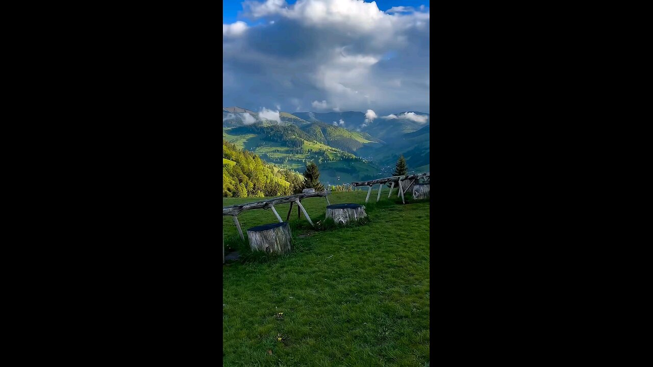 Beautiful valley view