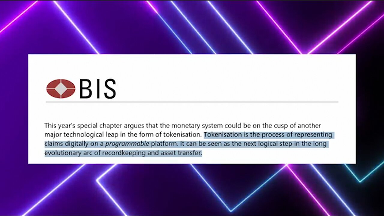 Central Bank Digital Currencies | Is Tokenization Beginning? "Tokenization Is the Process of Representing Claims Digitally On a Programmable Platform...The Next Logical Step In the Long Evolutionary Arc of Recordkeeping & Asset Transfer." -