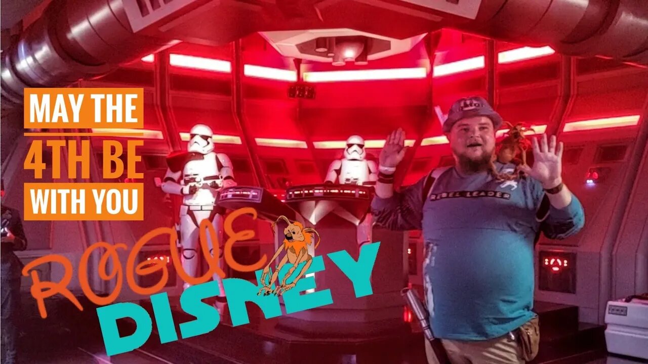 May The 4th Be With You At Galaxy's Edge. Couldn't Think Of A Better Ride To Do This Day At Disney.