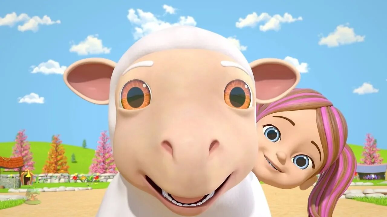 Mary Had A Little Lamb | Kindergarten Nursery Rhymes for Children | Kids Cartoon by Little Treehouse