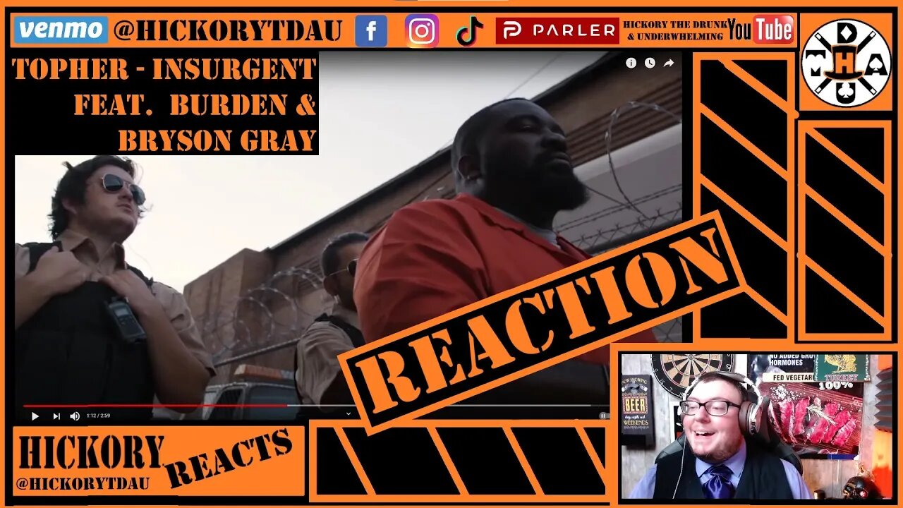 Topher - Insurgent ft Burden & Bryson Gray Reaction | We Ain't Coming In Peace! | Hickory Reacts