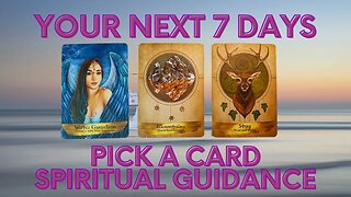 Your Next 7 Days | Pick A Card | Tarot Reading | Spiritual Guidance