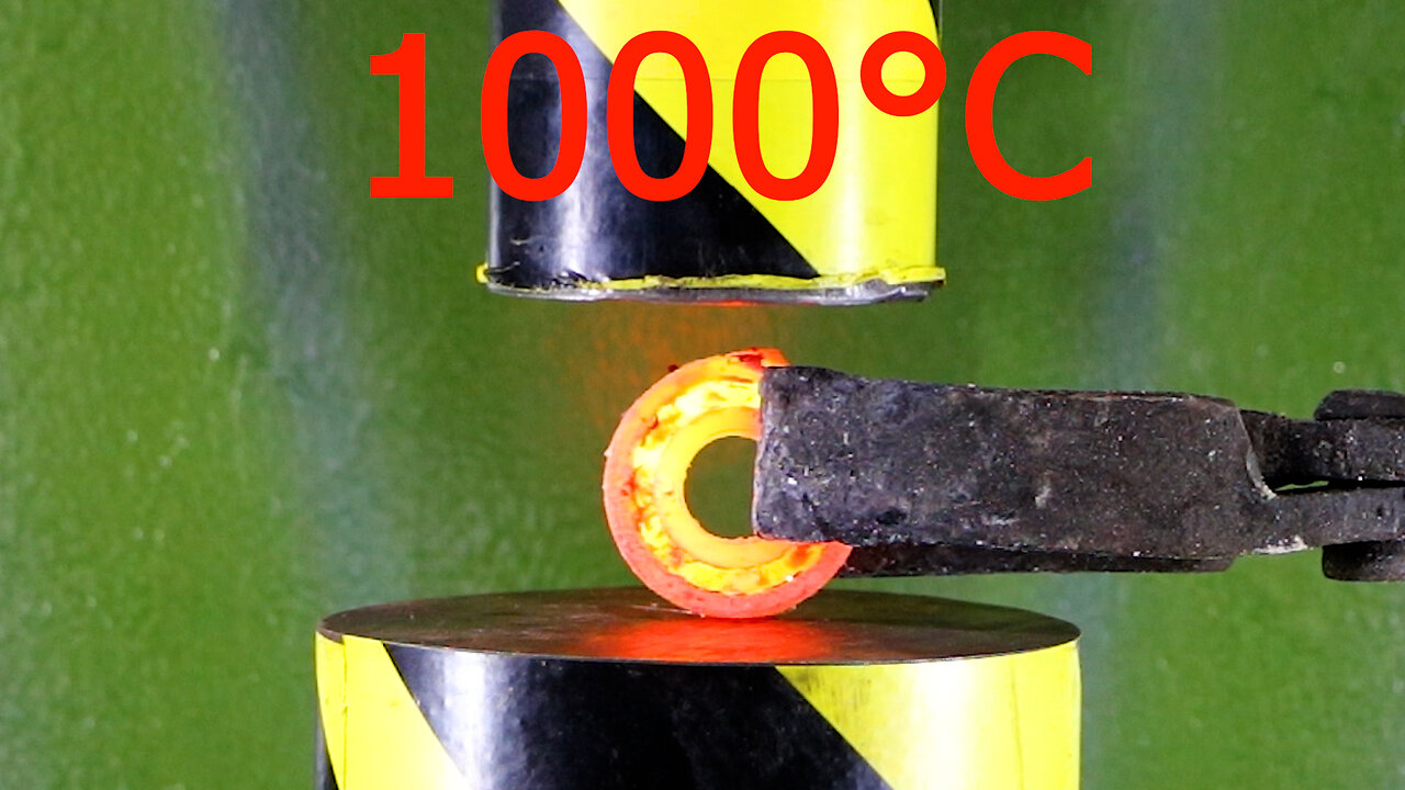 Red Hot Bearing vs Hydraulic Press