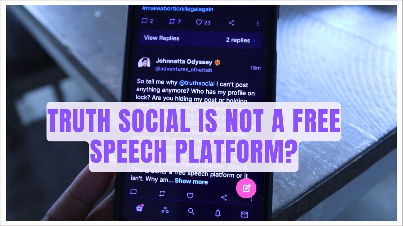 Have We Been Fooled? Is Truth Social No Longer A free Speech Platform?