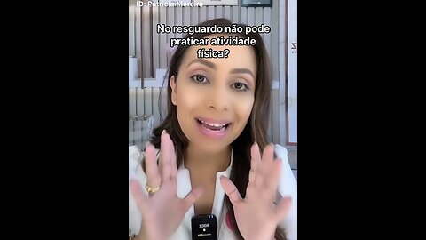 No resguardo não pode praticar atividade física