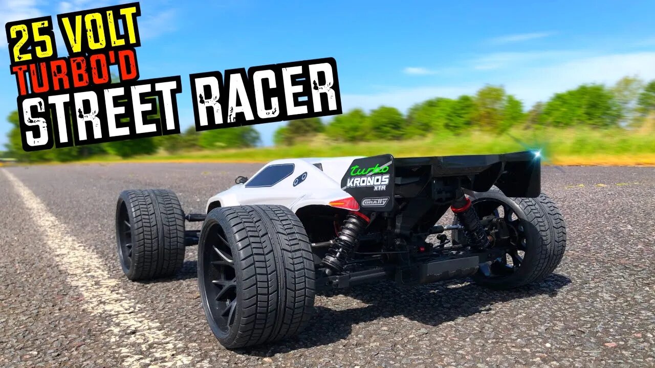 I Made an 'EXTREME' RC Street RACER....with a Turbo!