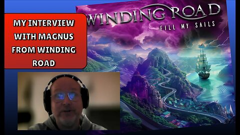 My First Rumble Interview With Magnus Akerlund of The Excellent New Band Winding Road!