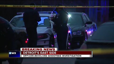 Officer-involved shooting investigation in Detroit