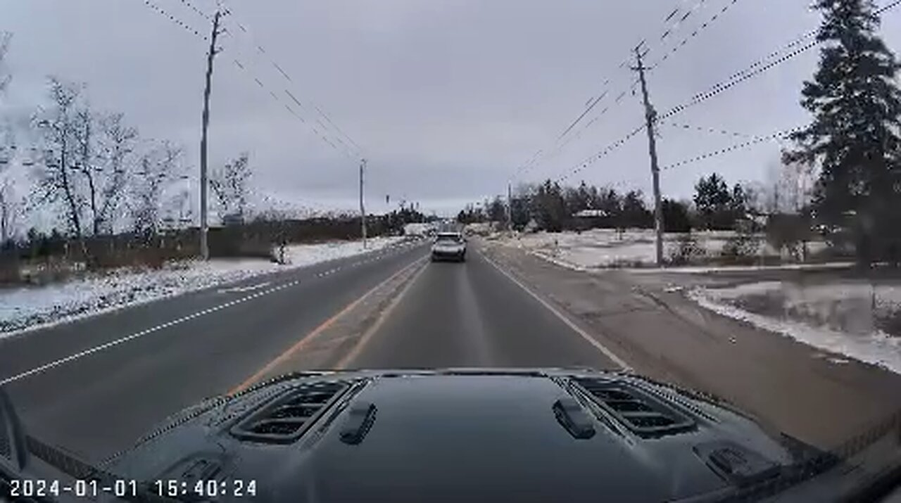 Illegal Left Turn In Brampton