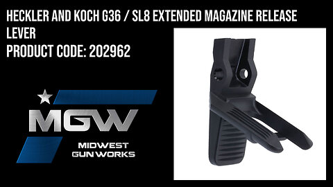 Heckler And Koch G36 / SL8 Extended Magazine Release Lever - 202962