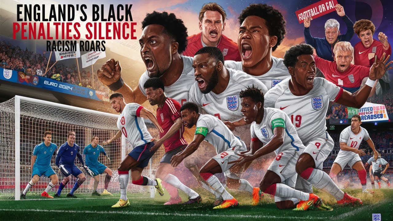 Racist Shut Down by England's Black Players at Euro 2024