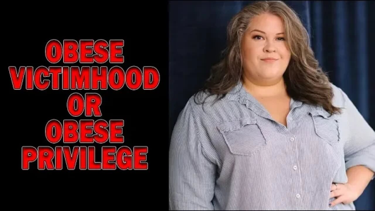Fat People Are Victims Of Their Actions NOT Society's Perception