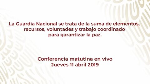 Presentan a comandante de la Guardia Nacional.