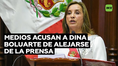 Medios acusan a Dina Boluarte de alejarse de la prensa por escándalos de corrupción