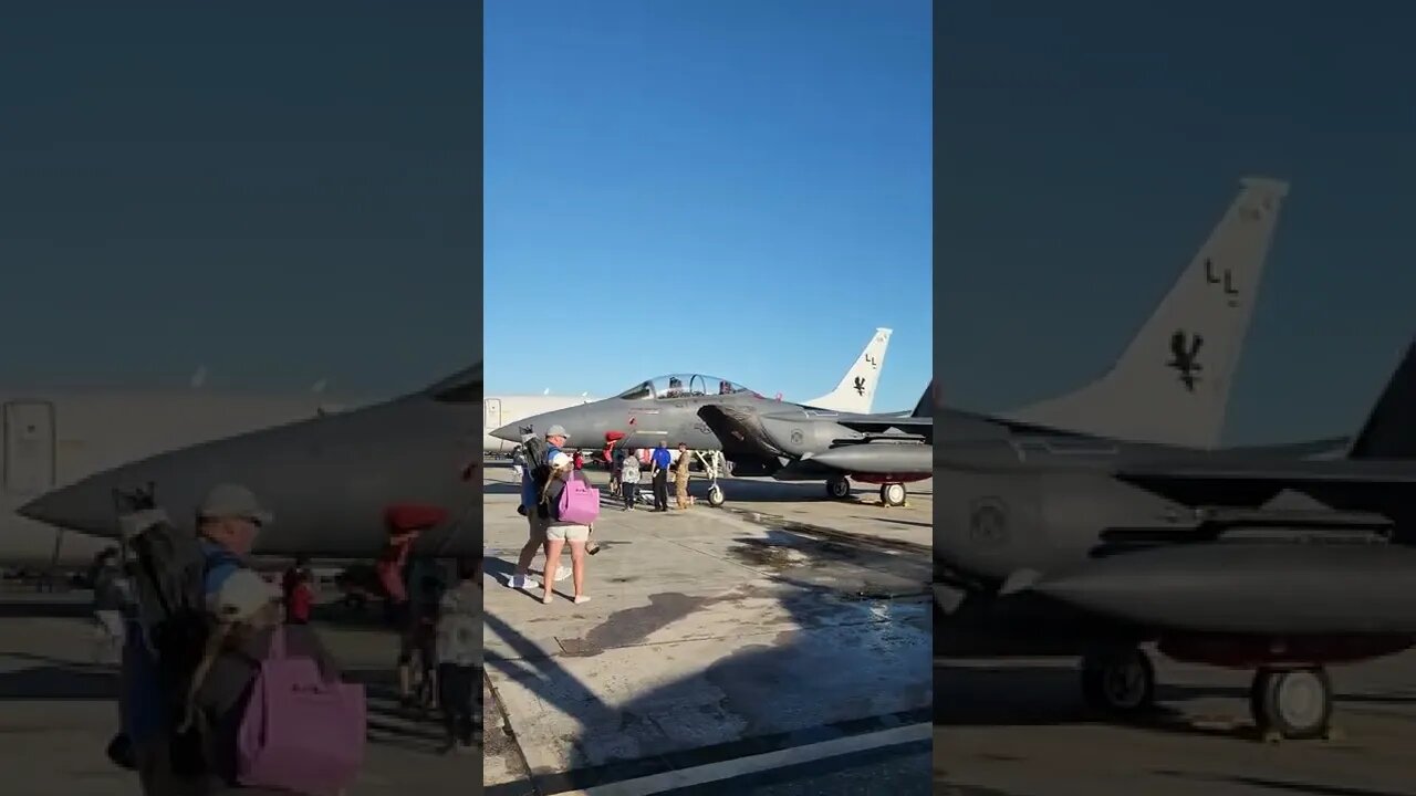 F-15E at Blue Angels 2022 Homecoming Show!