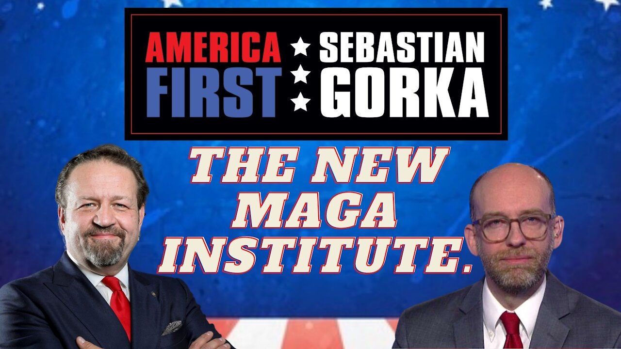 The new MAGA institute. Russ Vought with Sebastian Gorka on AMERICA First