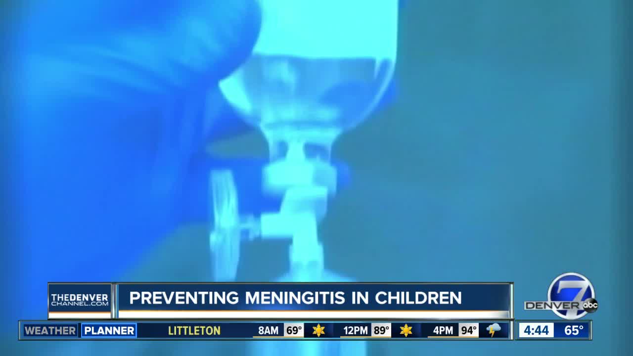 Preventing meningitis in children