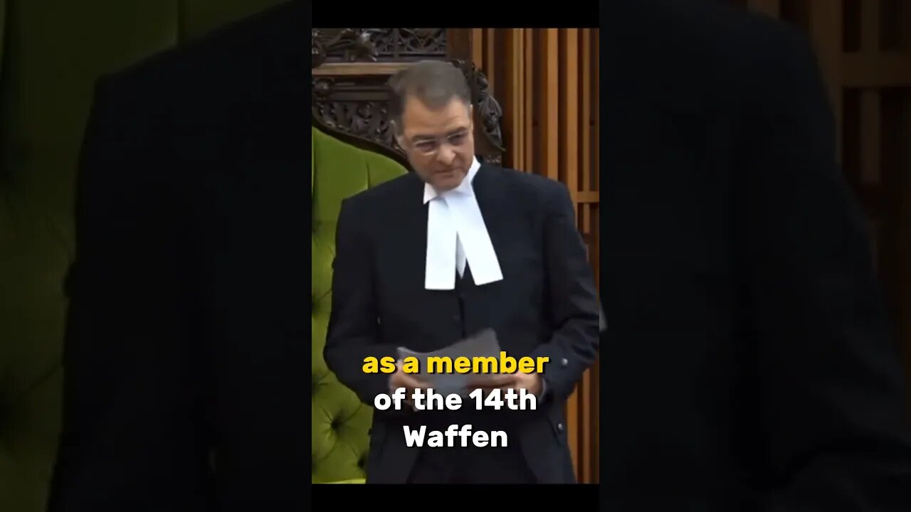 Canada's parliament praises Nazi in parliamentary address