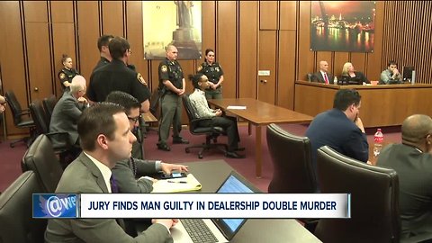 Jury finds man guilty of murdering couple at Cleveland car dealership