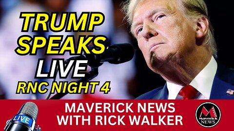 Donald Trump - LIVE At Republican National Convention in Milwaukee | Maverick News