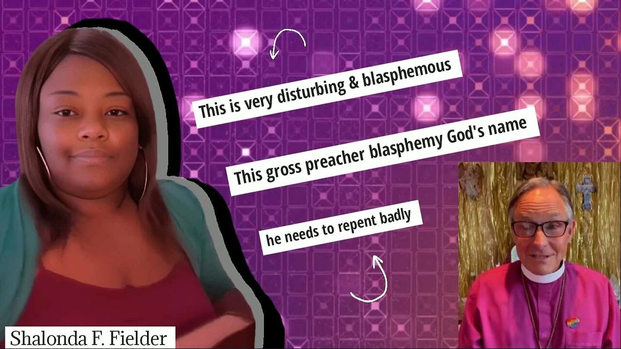 This gross Preacher blasphemy God's name