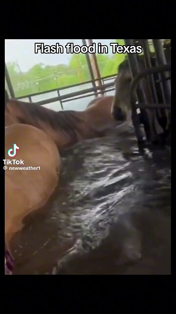 Flash floods in Texas