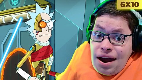 O Rick era um Robô o TEMPO TODO 😱 - React Rick & Morty 6x10 🤝@CanalOmniverso​