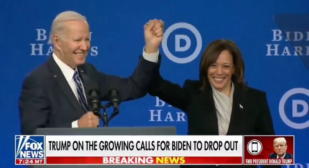 Trump: It's Kamala Harris If Biden Drops Out