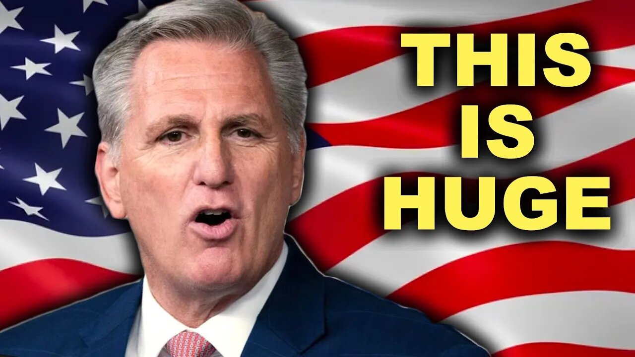 BREAKING: KEVIN MCCARTHY JUST SHOCKED THE WORLD!