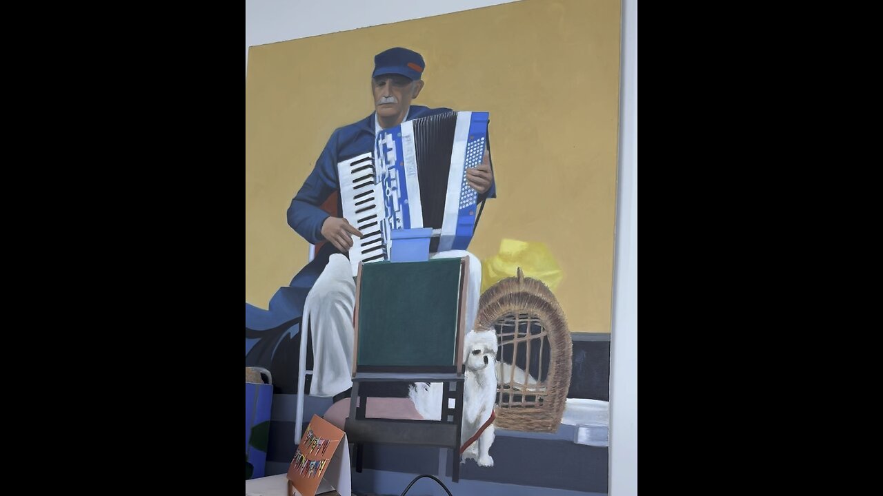 Life and times of a painter - continued to explore and connect with art’s role