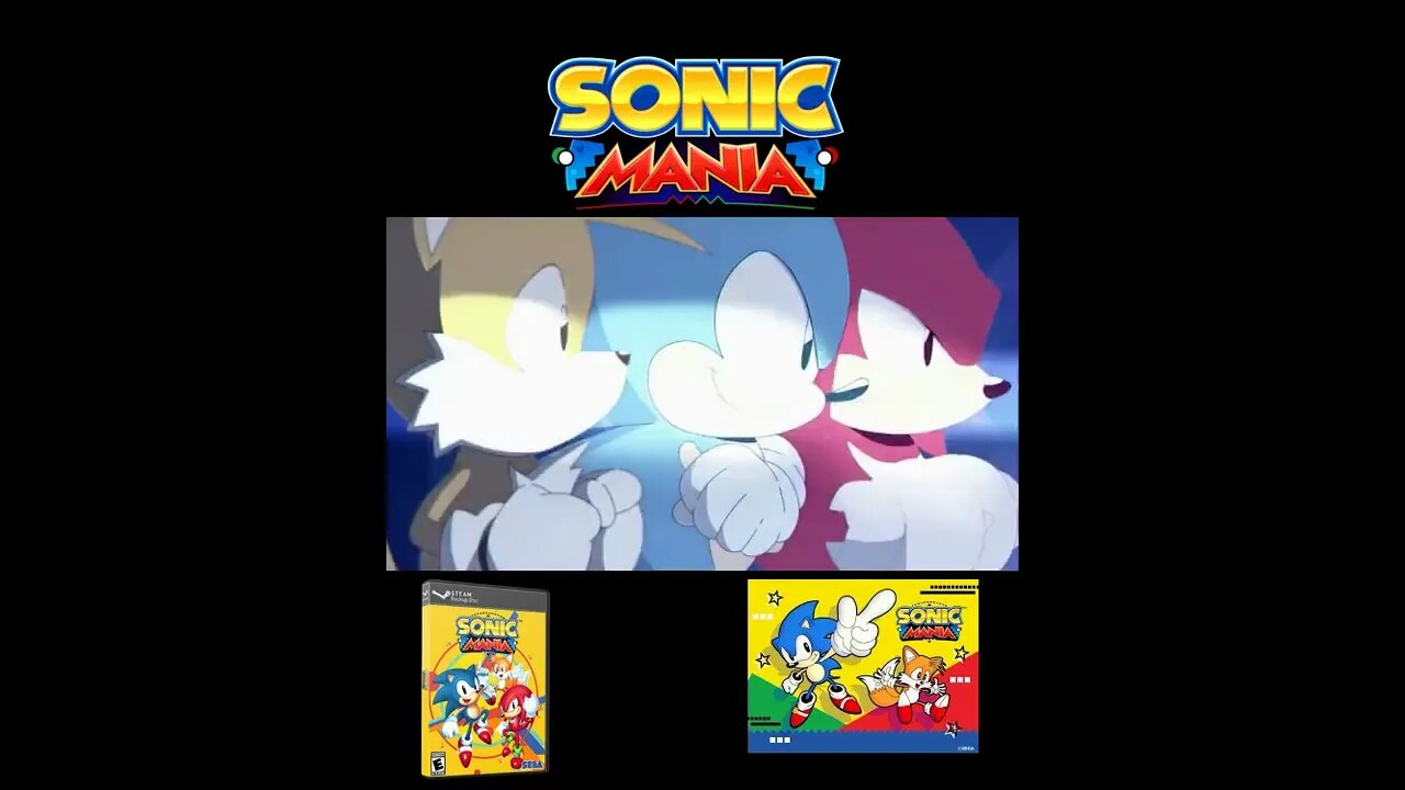 🎵SONIC MANIA UMA INTRO VIBRANTE,COLORIDA E CHEIA DE ESTILO🎵
