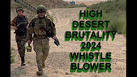 HIGH DESERT BRUTALITY 2024 STAGE WHISTLE BLOWER