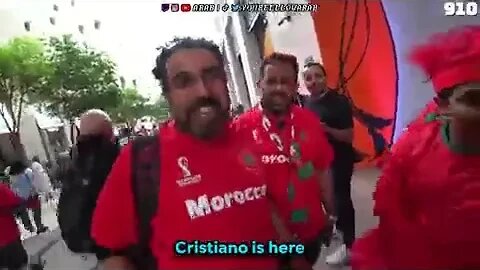 Moroccan Fans say Ronaldo is in their pocket #worldcup #shorts #tiktokviral #tiktok