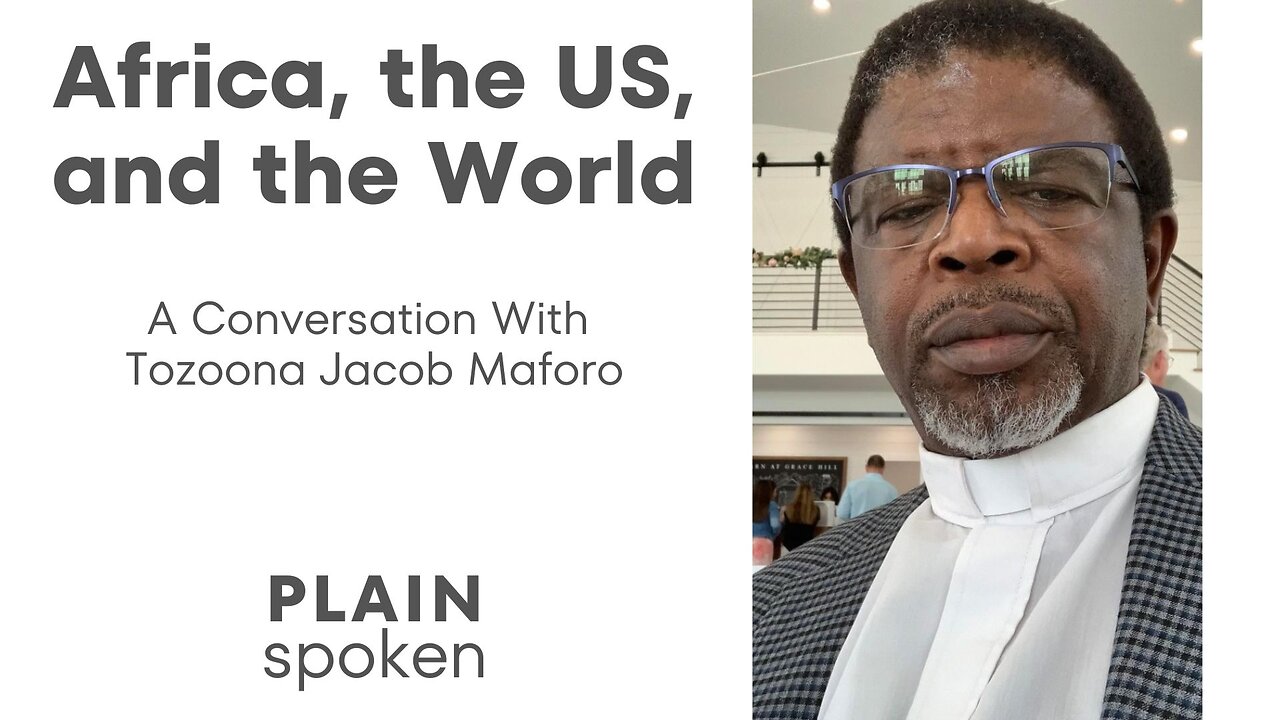 Africa, the US, and the World - A Conversation with Tozoona Jacob Maforo