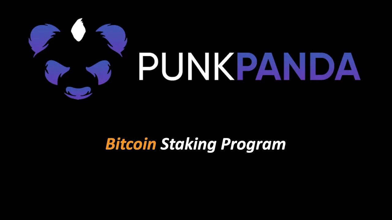 PunkPanda Bitcoin Staking Program