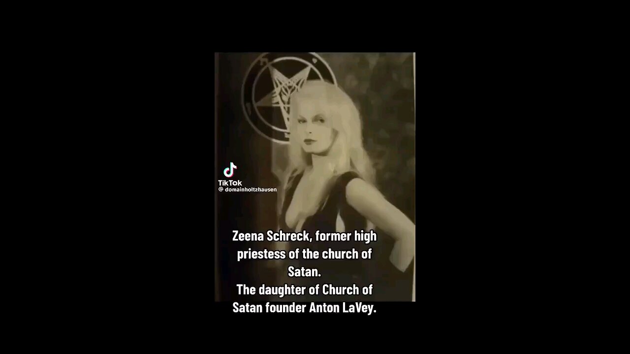 eerie resemblance between Taylor Swift and Zeena Schreck, daughter founder of the Church of Satan.