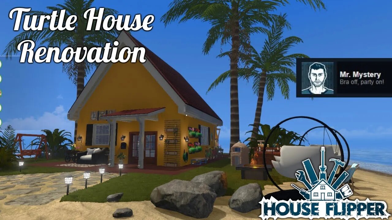 House Flipper - Renovating the Turtle house... FINALLY!!! Happy New YEAR!