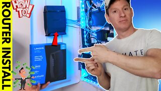 HOW TO INSTALL ANY WIRELESS ROUTER - QUICK AND EASY!! LINKSYS AX5400