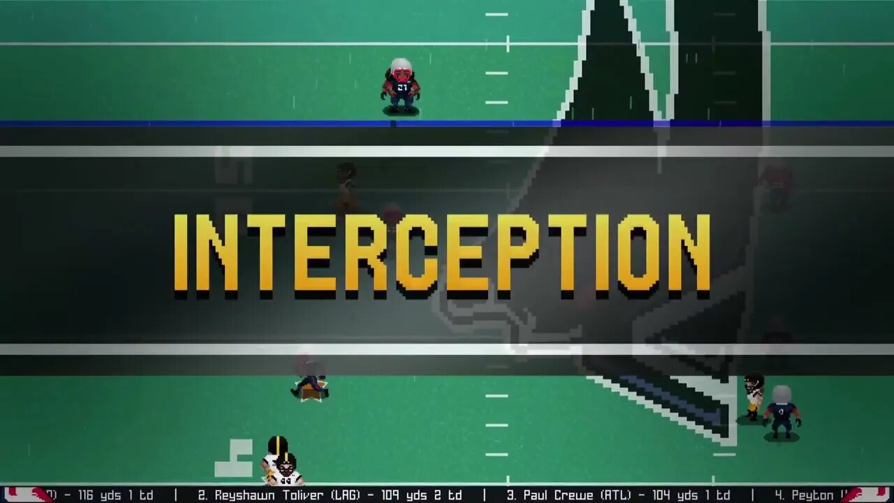 EFL:1-13- Q1:332- Forced Markus X Throw to Jake Wendell Results in an INTERCEPTION!