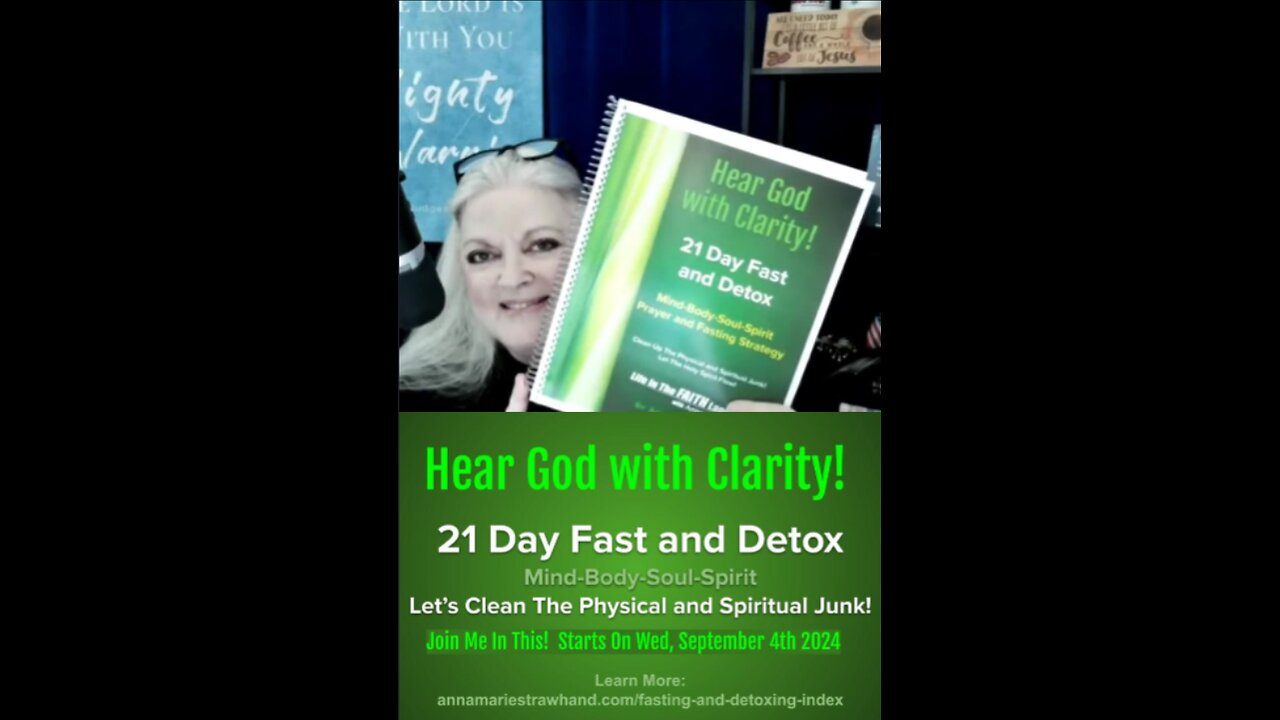 21 Day Fast and Detox: Clearing Toxins to Hear God Clearly