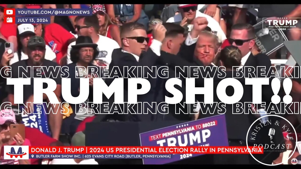 BREAKING NEWS: TRUMP SHOT AND RUSHED OFF STAGE!!!