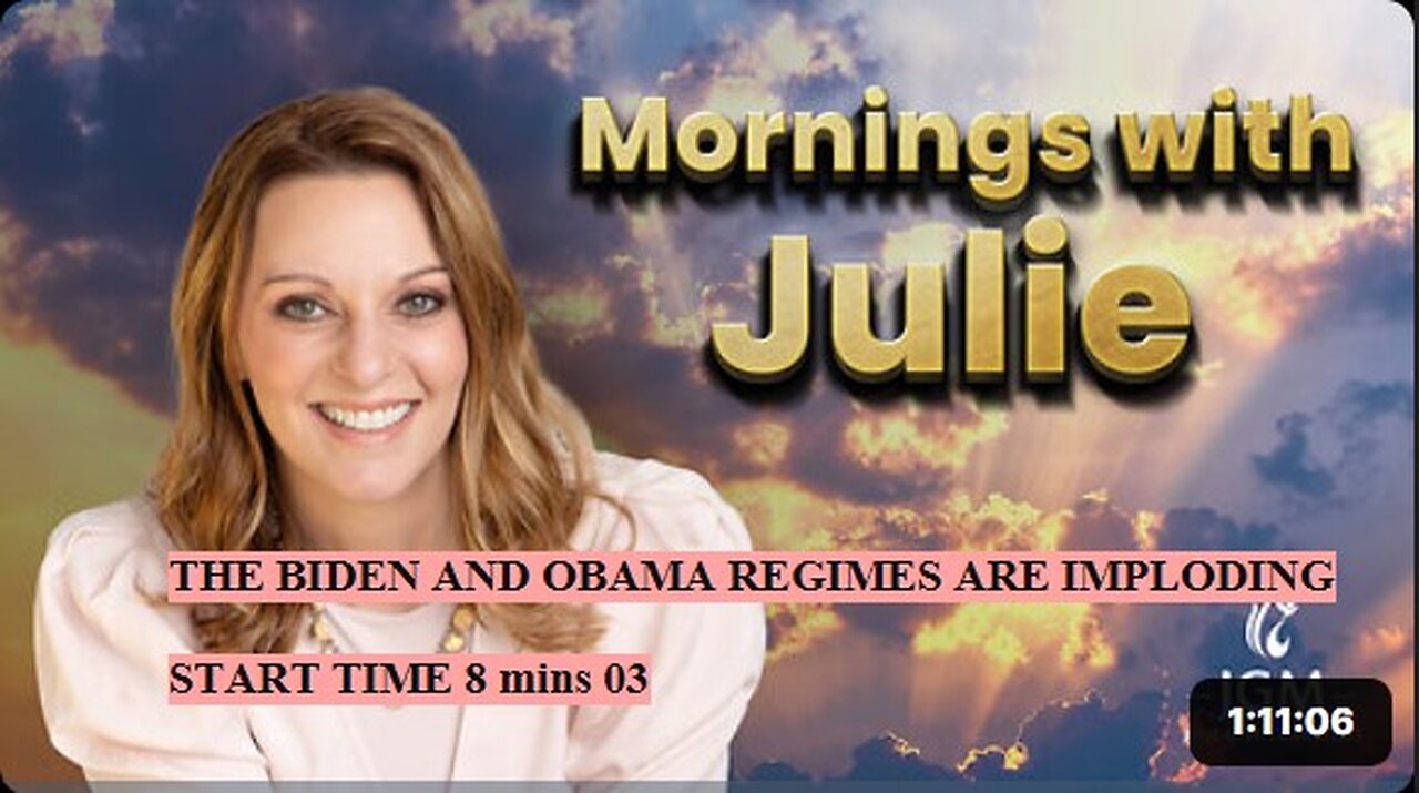 Julie Green THE BIDEN AND OBAMA REGIMES ARE IMPLODING