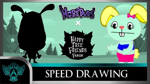 Speed Drawing: Happy Tree Friends Fanon - Aqua | Mobebuds Style