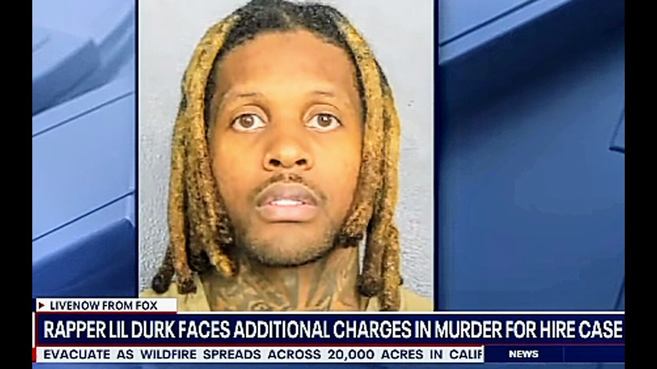 Lil Durk gets hit with New superceding indictment for 2 more hire for murder charges by the FBI