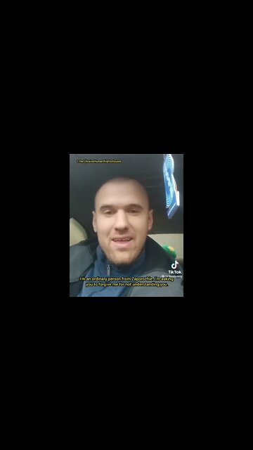 Ukrainian apologizes to the residents of Donbass